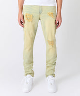 Rip and Repair Denim Jeans - Light Blue