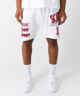 Scarface Racing Short - White