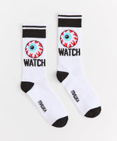 Mishka Keep Watch Socks - White