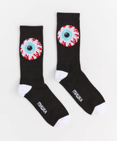 Mishka Logo Socks - Black and White