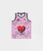 Heart Breakers Club Basketball Jersey - Mauve