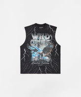 Plus Size Wild Ones Muscle Tee - Black