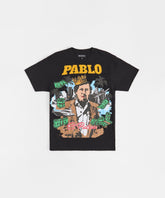 Pablo Applique Short Sleeve Tee - Black
