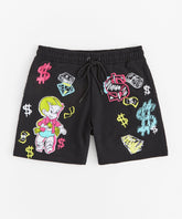 Richie Rich Money Short - Black