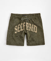 Plus size Self Made Self Paid Short - Olive Green