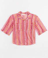 Women Plus Size Textured Shirt