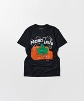 Freshly Baked Short Sleeve Graphic Print Tee - Black