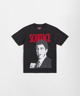Plus Size Scarface Short Sleeve Tee - Black