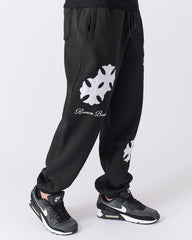 Rebellion Architects Applique Jogger - Black