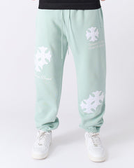 Rebellion Architects Applique Jogger - Medium Blue