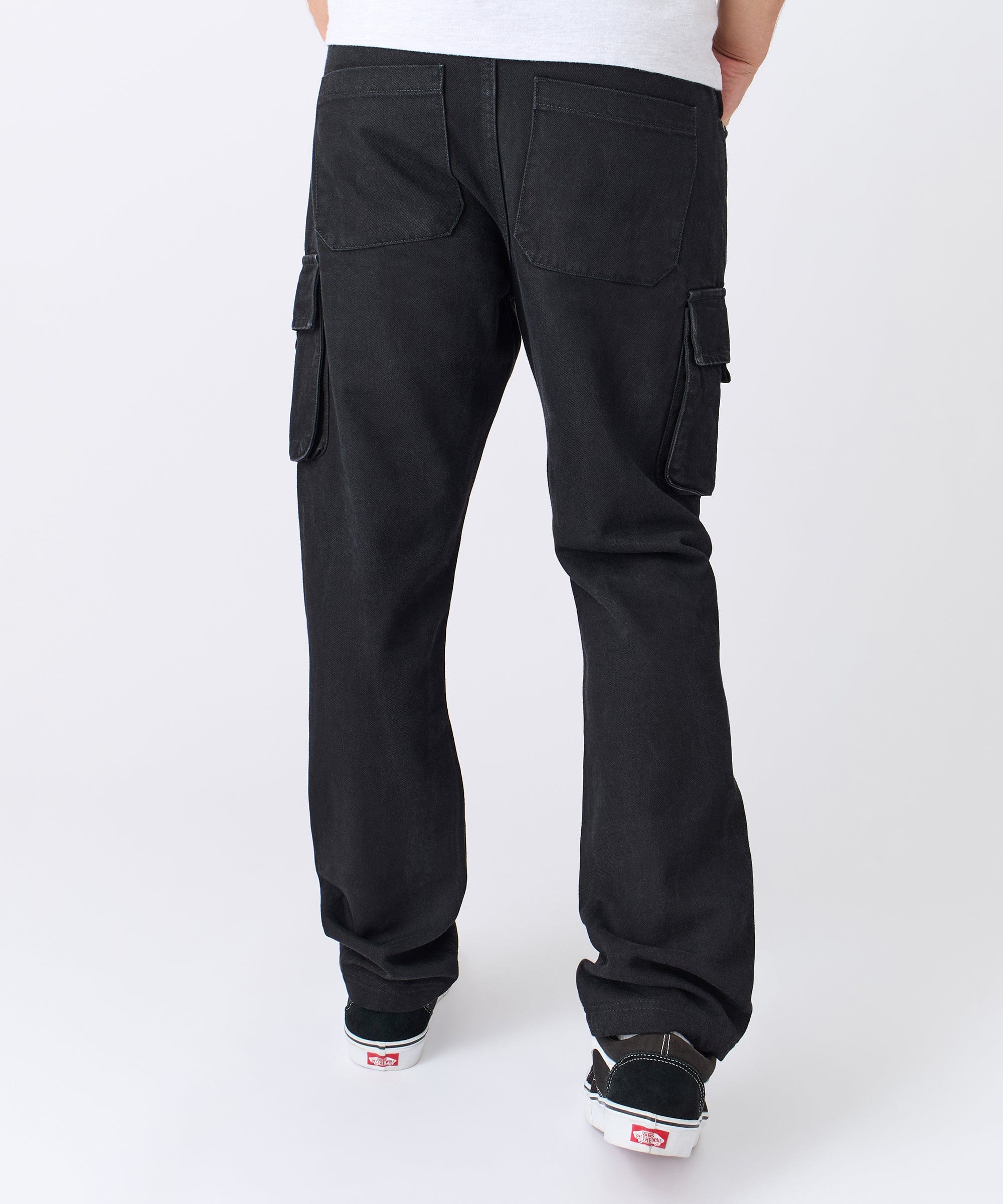 Workwear Cargo Pants - Black