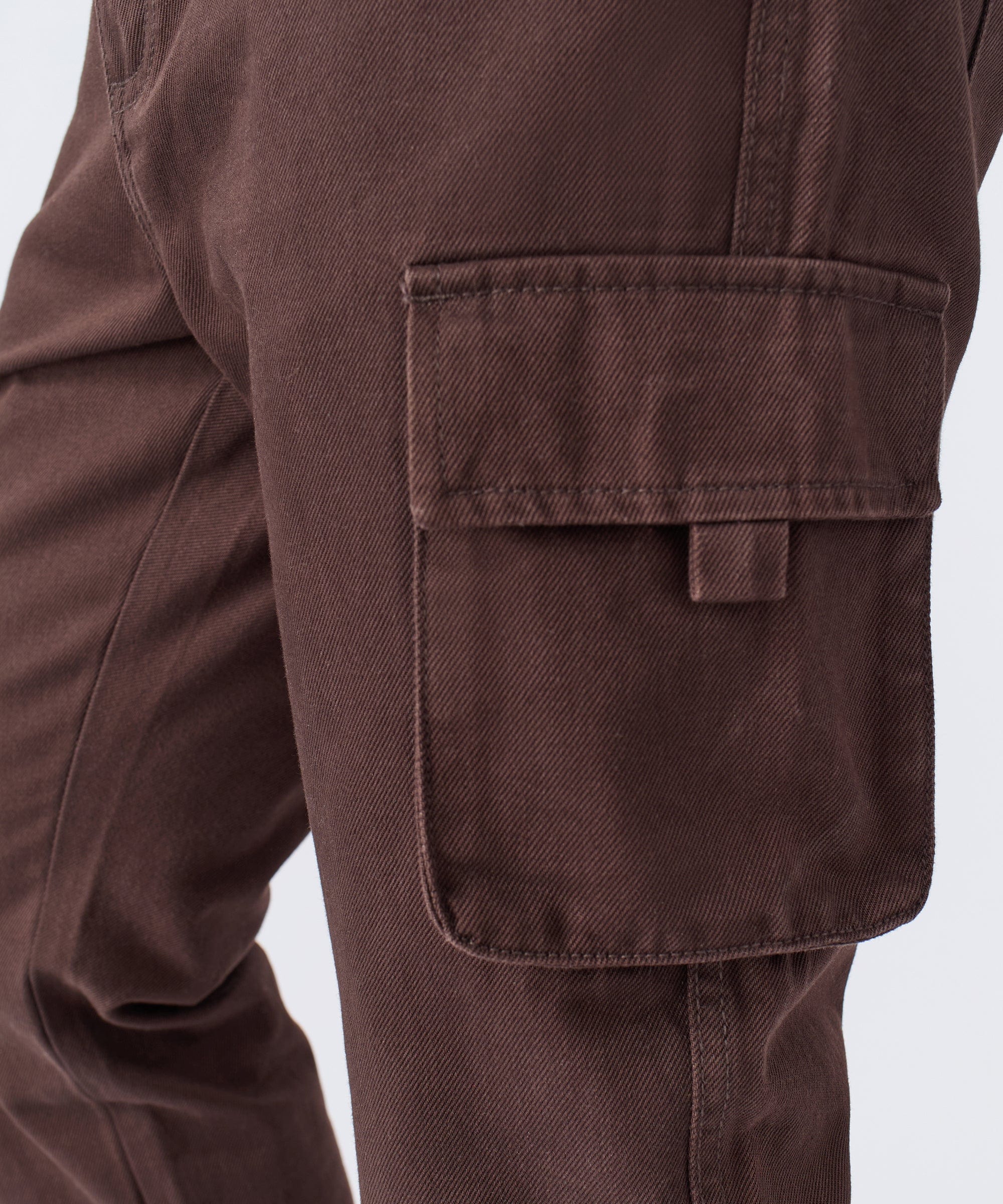 Workwear Cargo Pants - Brown
