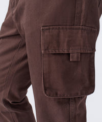 Workwear Cargo Pants - Brown