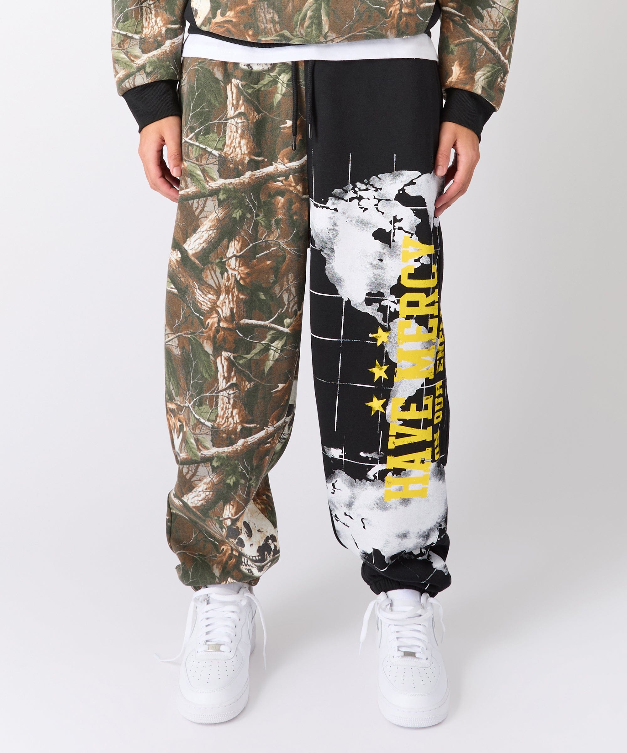 Have Mercy Fleece Pants - Black
