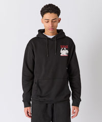 Scarface Tony Glitter Print Hoodie - Black