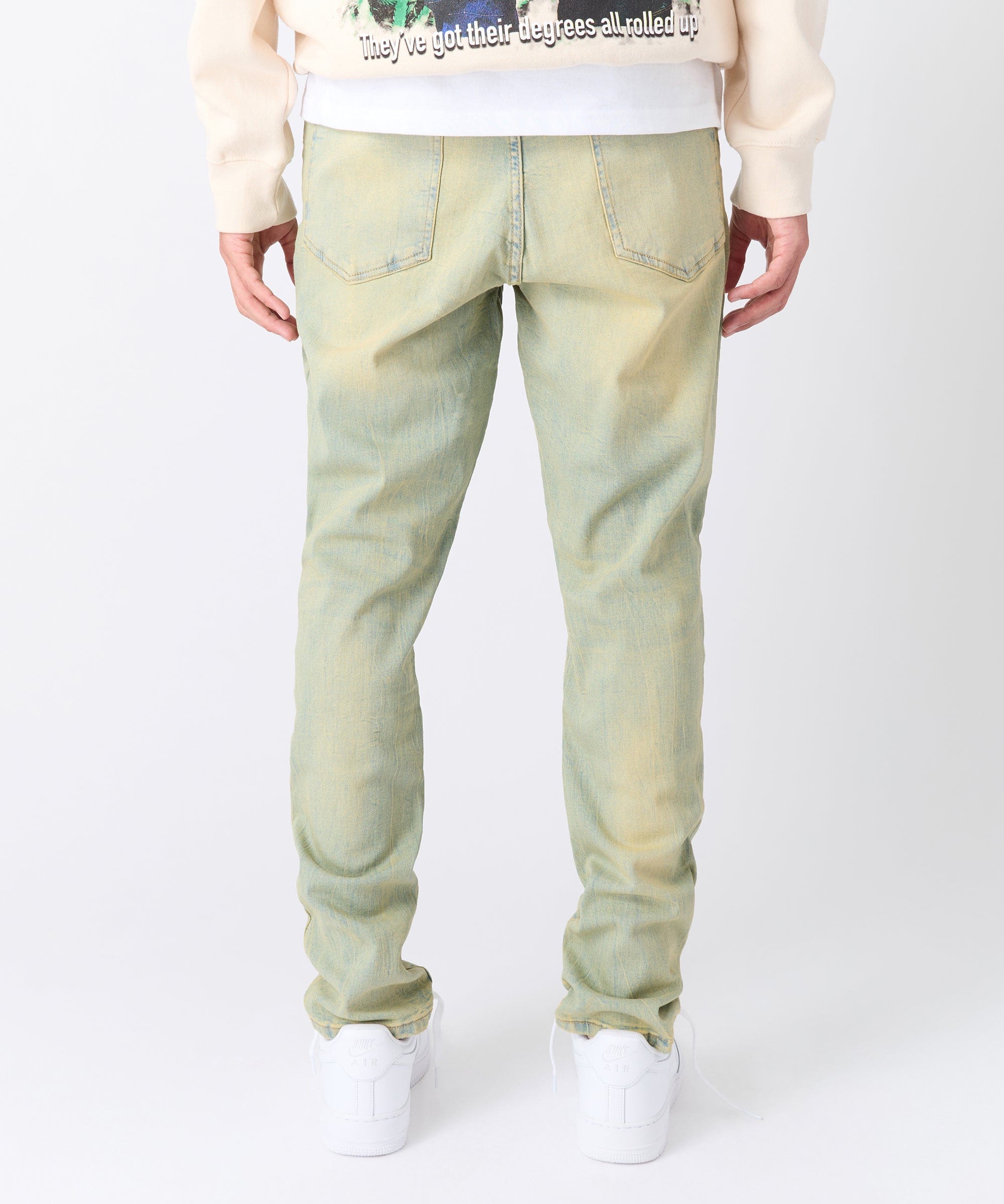 Rip and Repair Denim Jeans - Light Blue