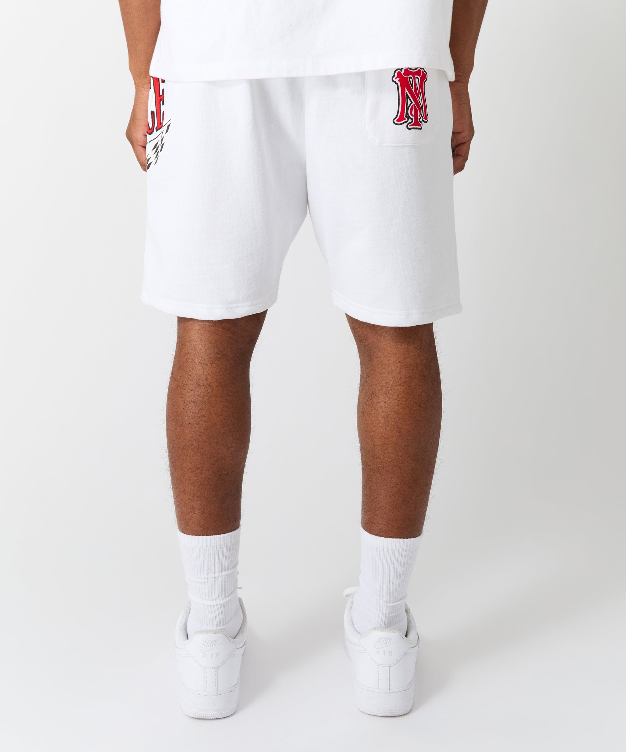 Scarface Racing Short - White