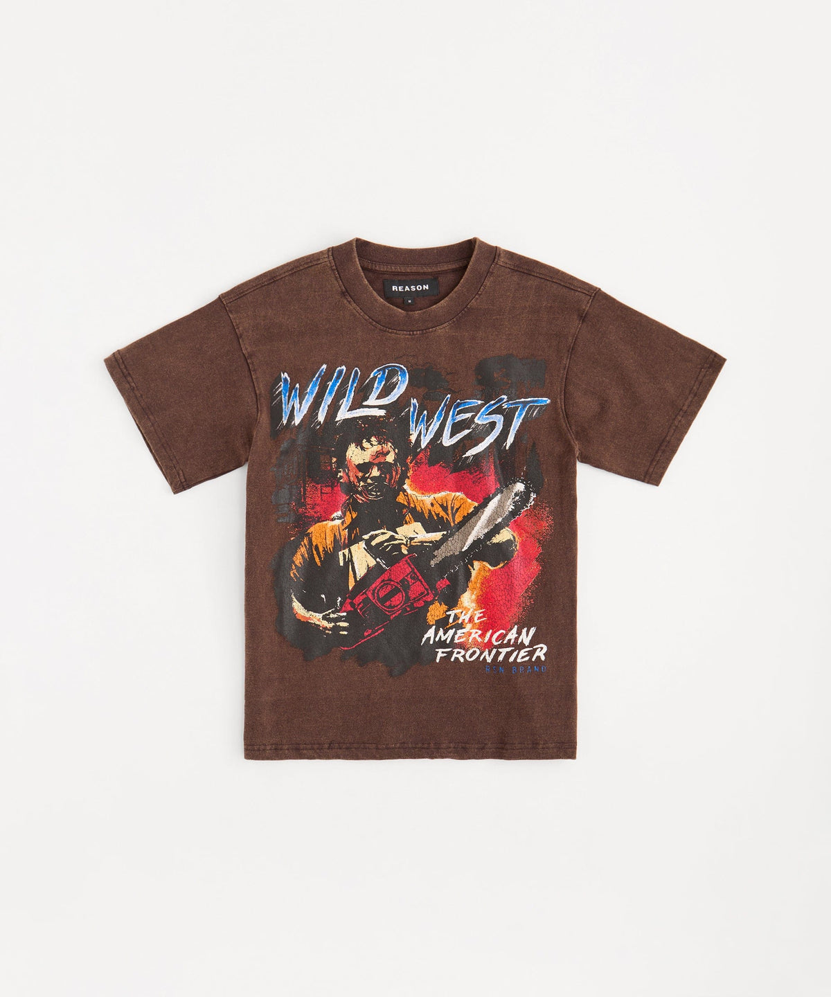 Wild West Short Sleeve Tee - Brown