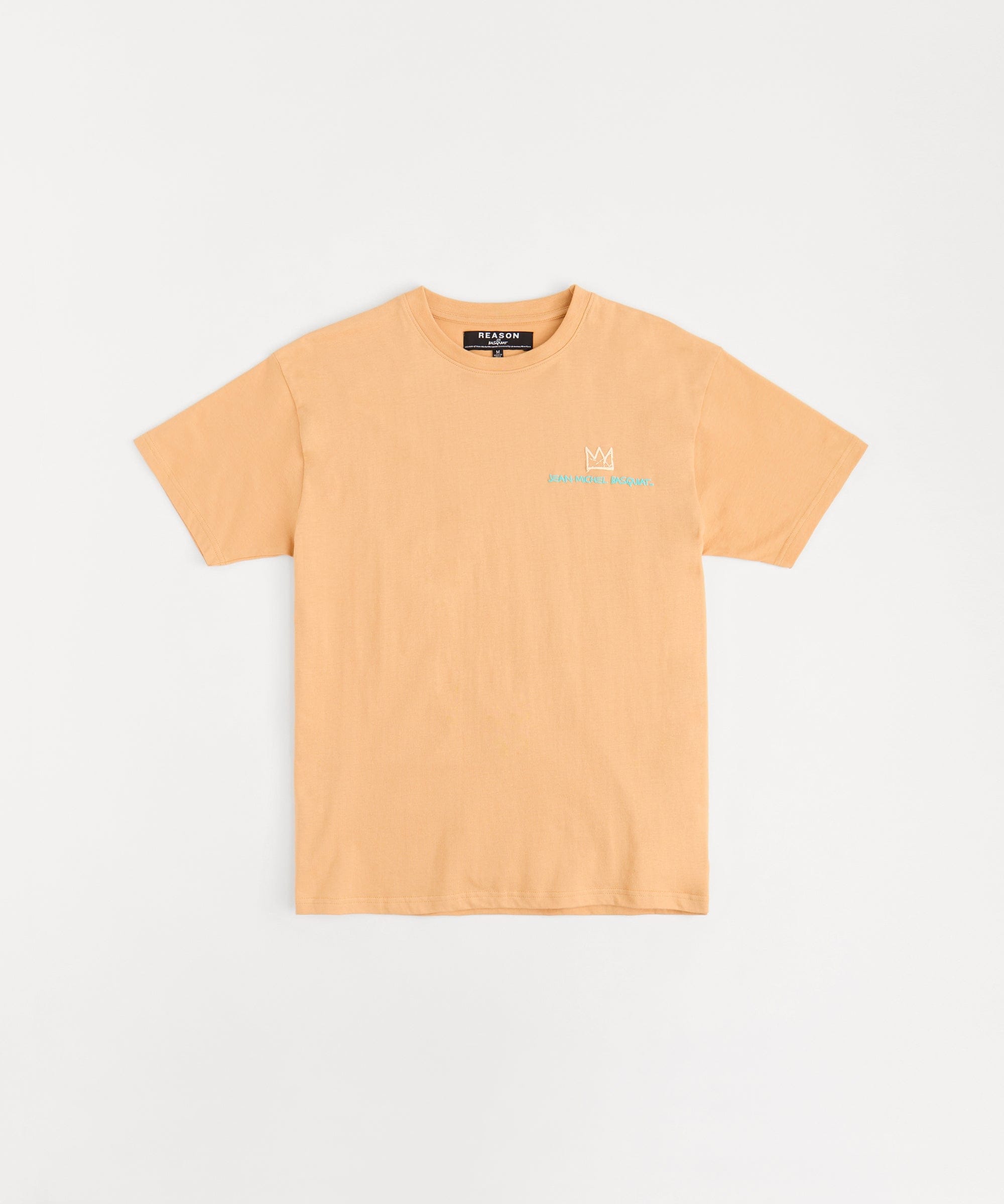 Kids Mini Basquiat Equals Pi Short Sleeve Tee - Khaki