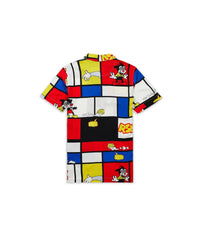 Plus Size Prank Allover Print Short Sleeve Shirt