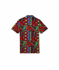 Plus Size Unity Allover Print Short Sleeve Shirt