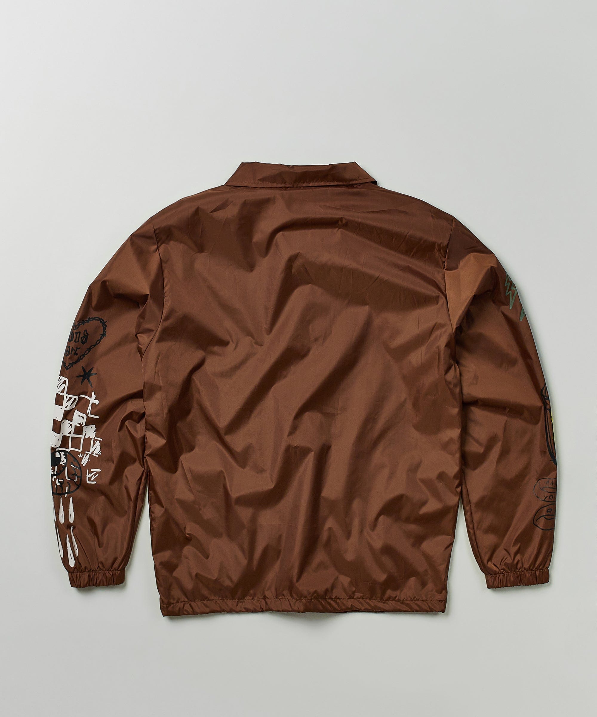 Gritty Coaches Jacket - Brown