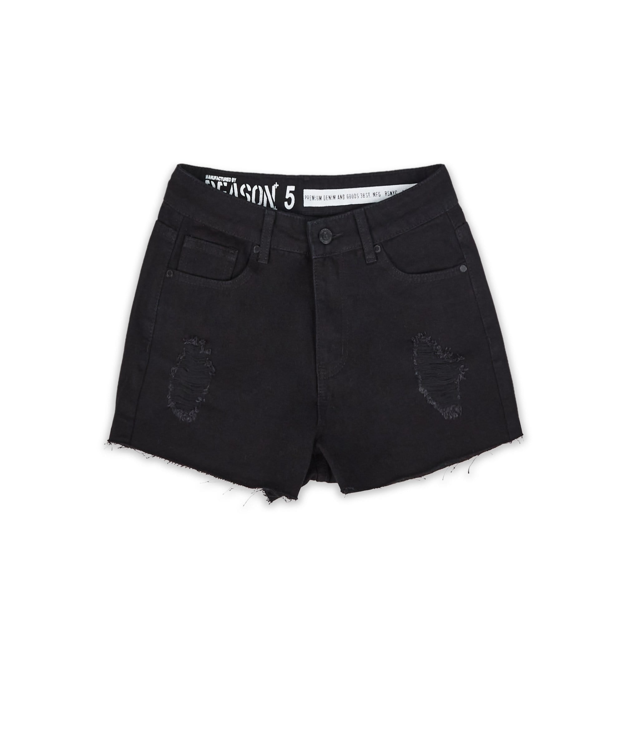 Womens Aria Denim Shorts