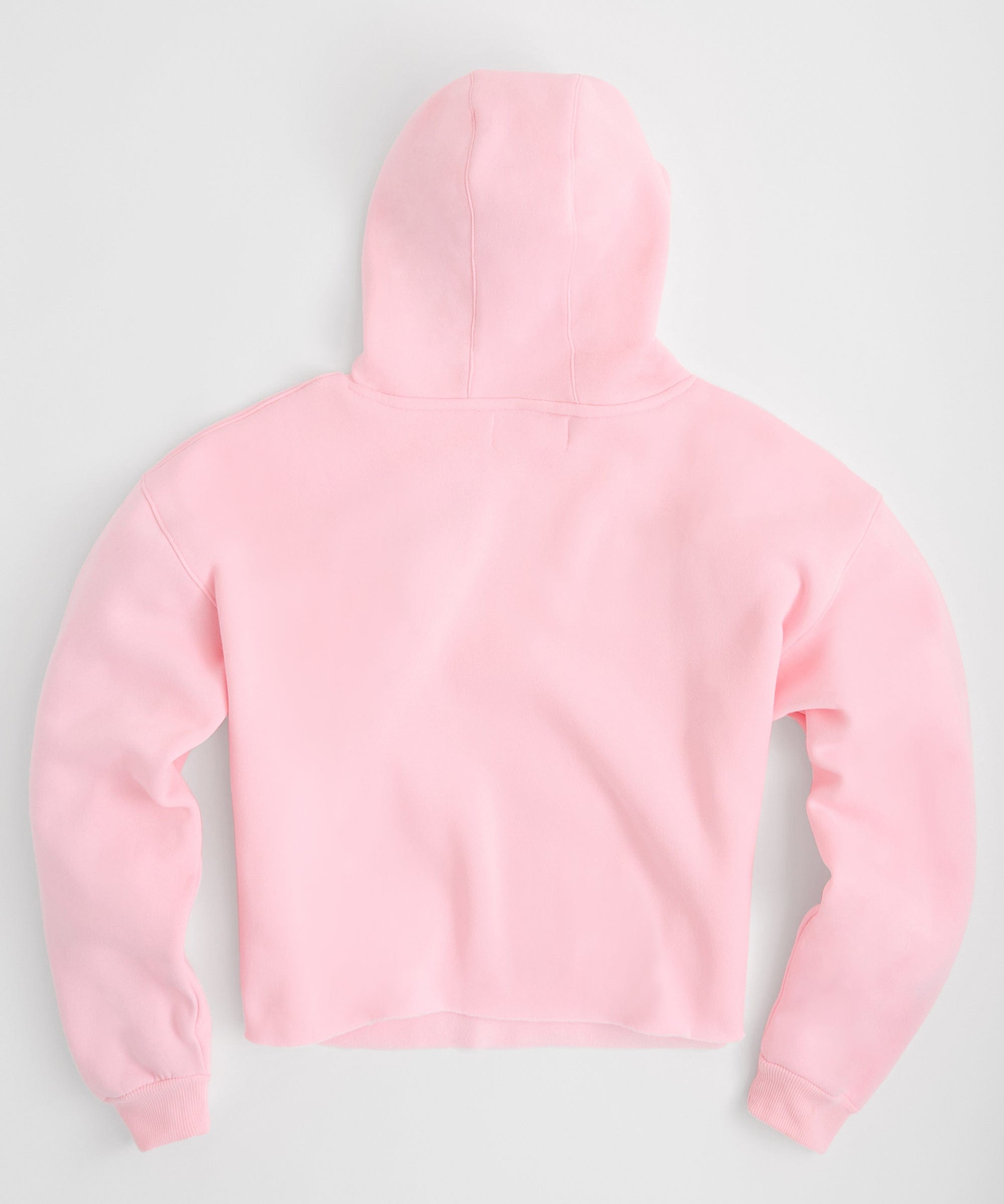 Womens Dodge Racing Crop Hoodie - Pink