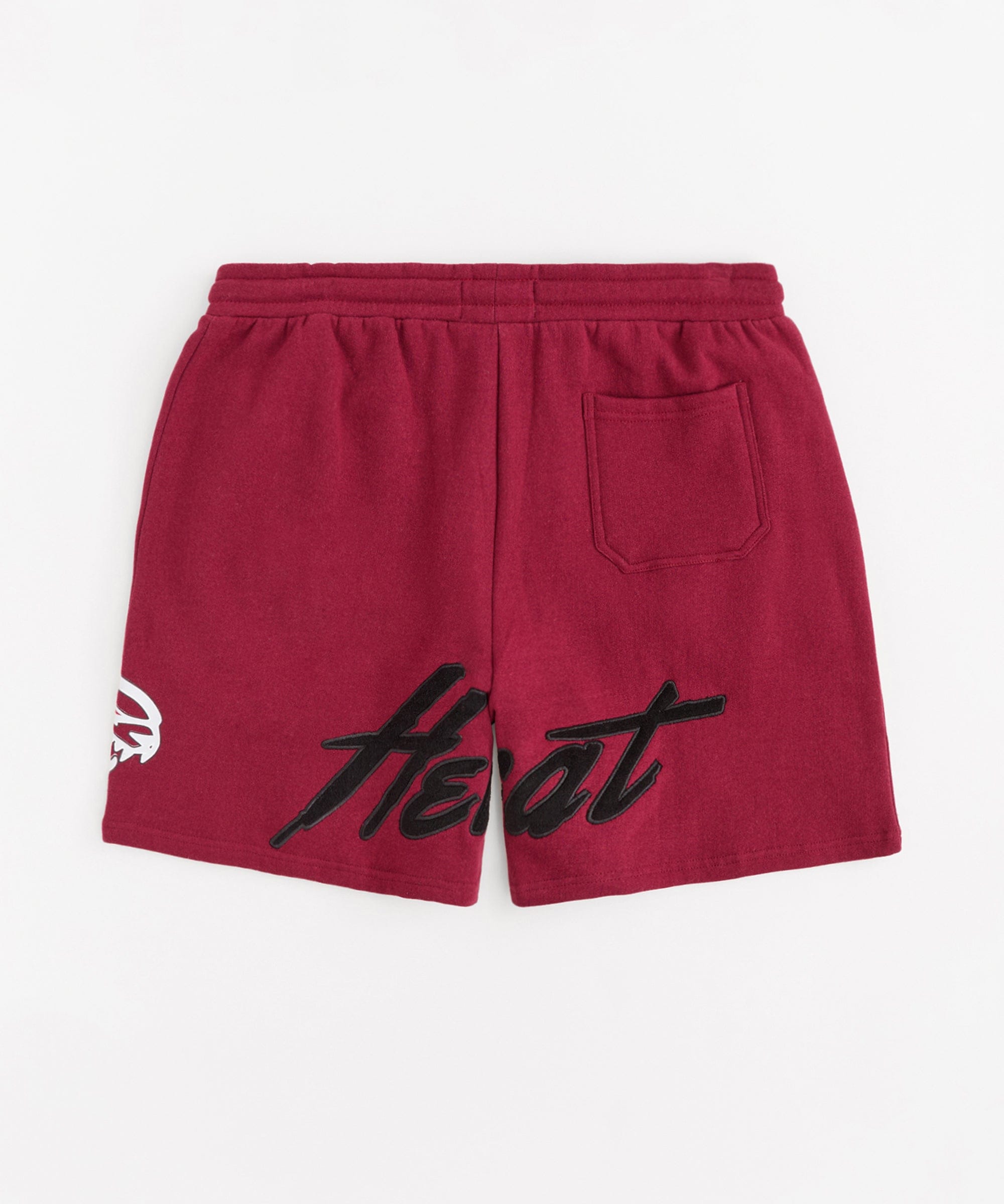 Plus Size Hellcat Fleece Shorts - Burgundy