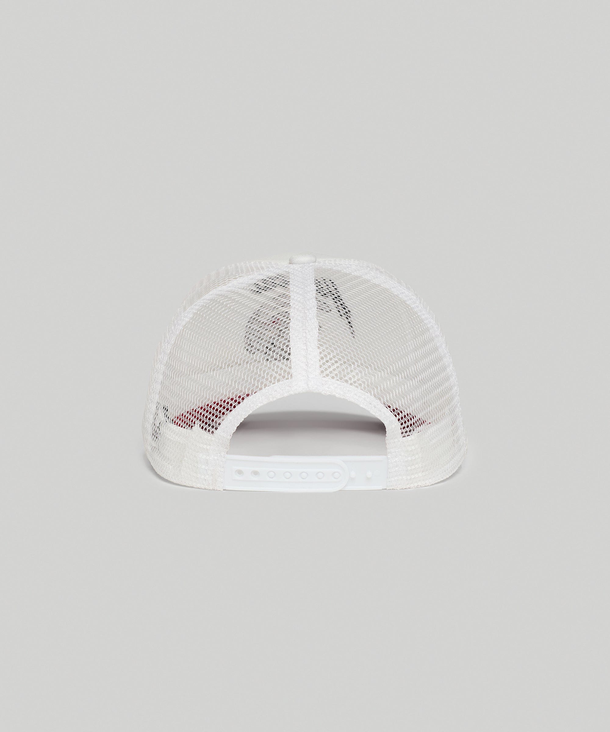 Dodge Demon Embroidery Trucker Hat - White