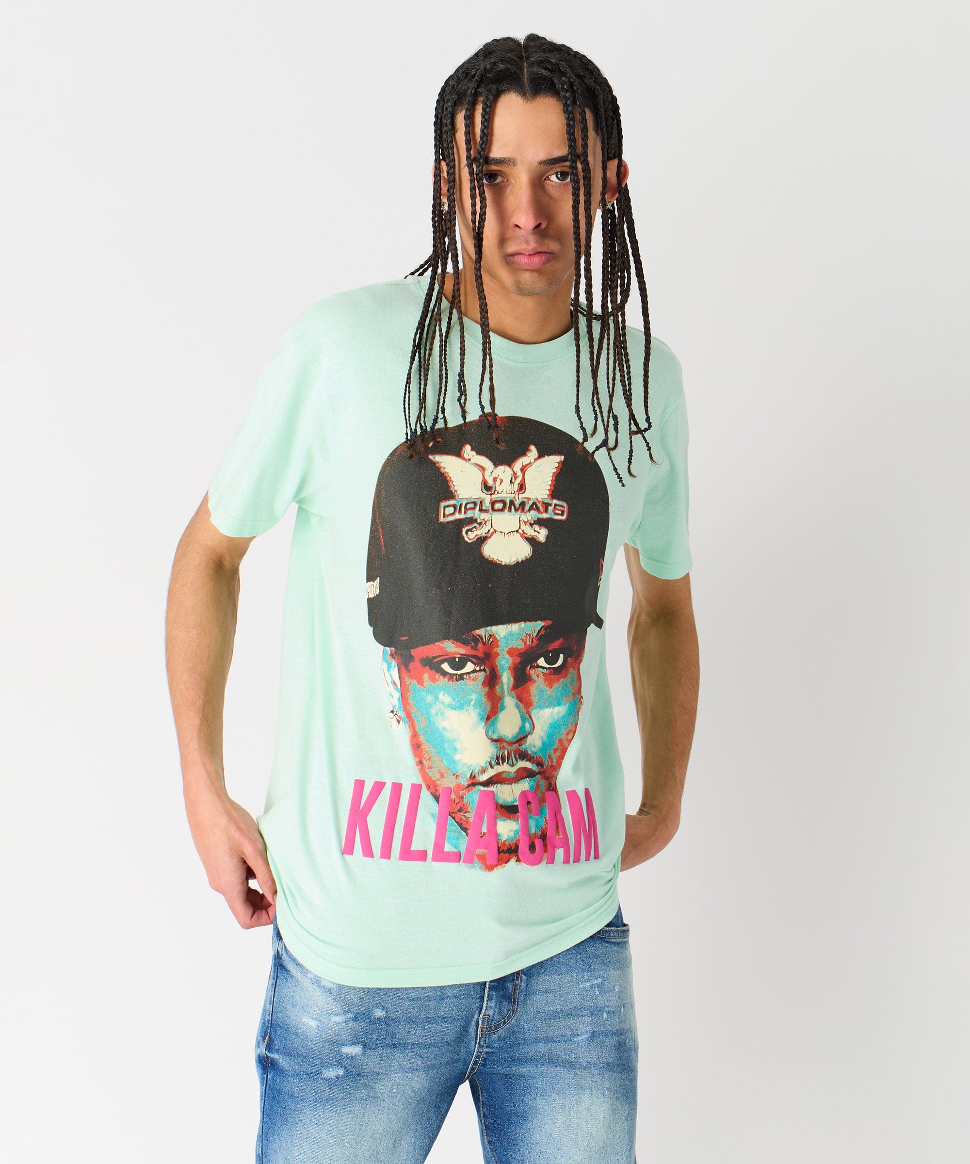 Portrait Short Sleeve Tee - Teal