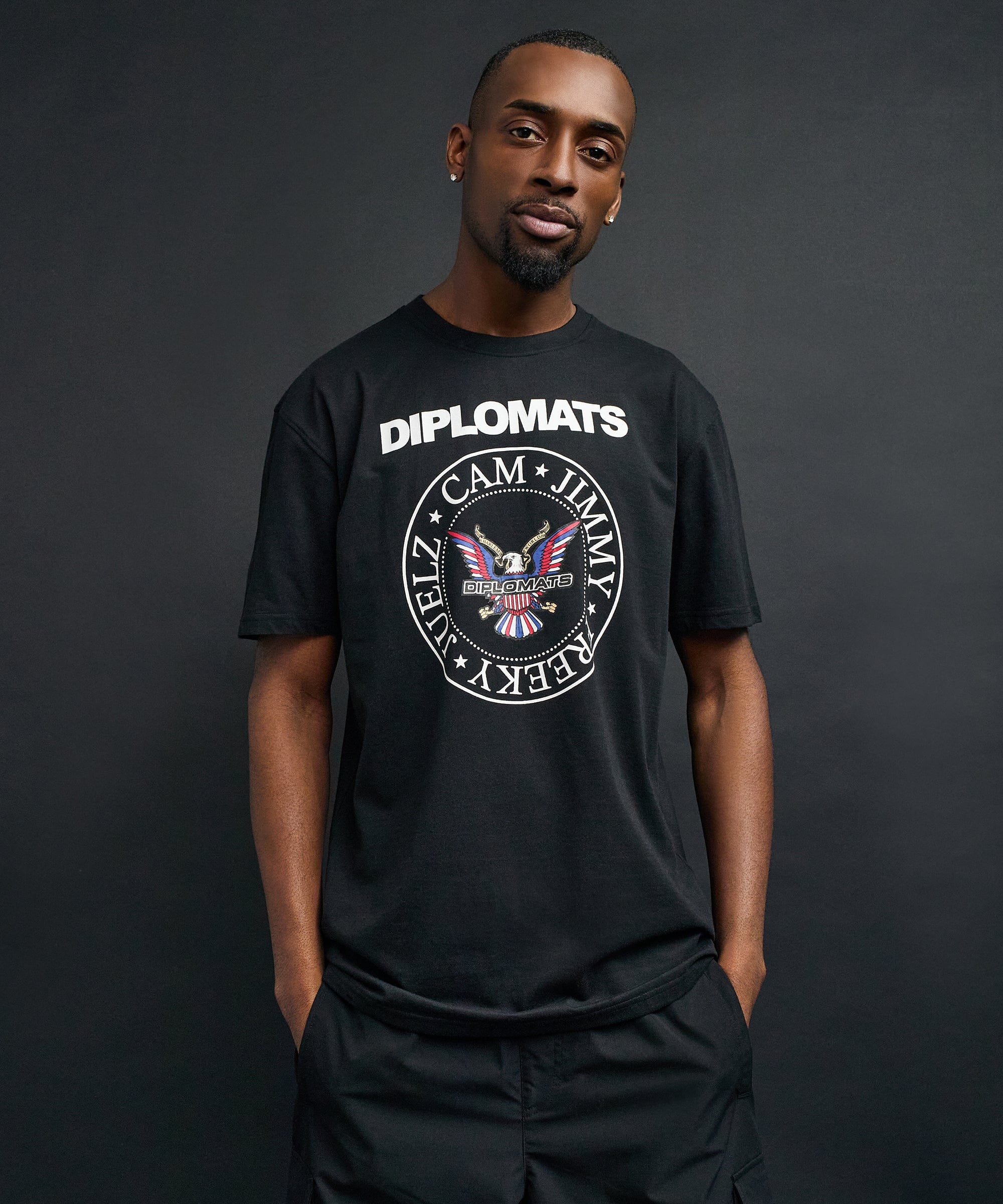 Jimmy Short Sleeve Tee - Black