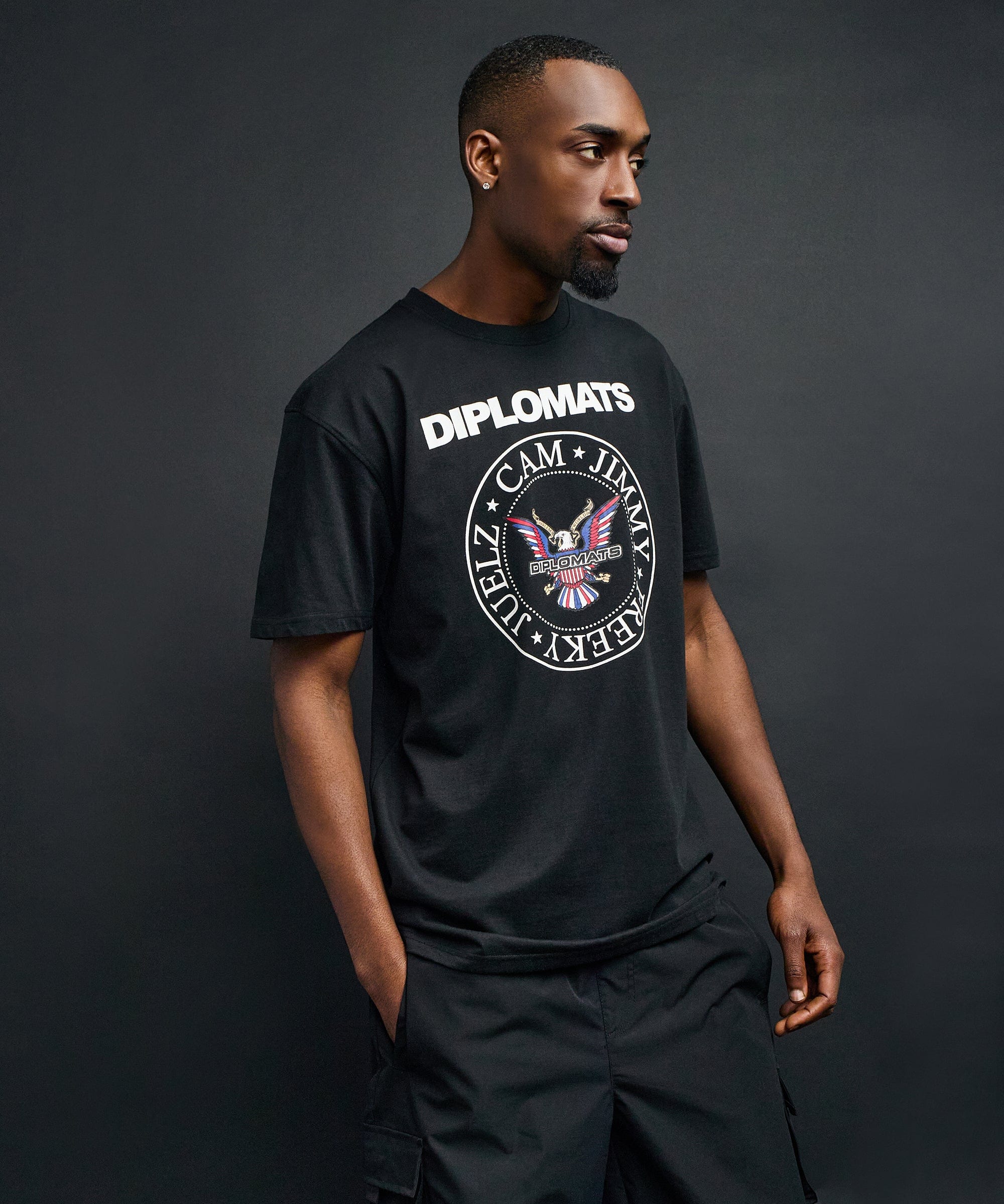 Jimmy Short Sleeve Tee - Black