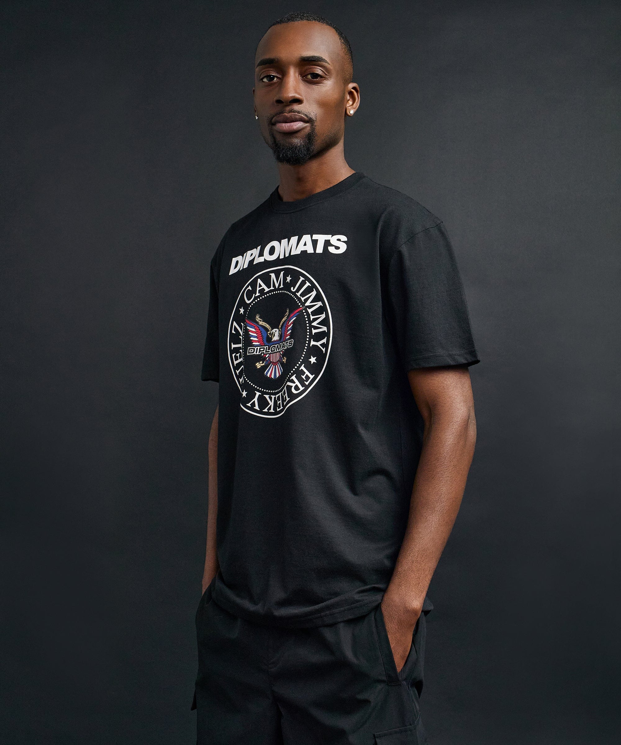 Jimmy Short Sleeve Tee - Black