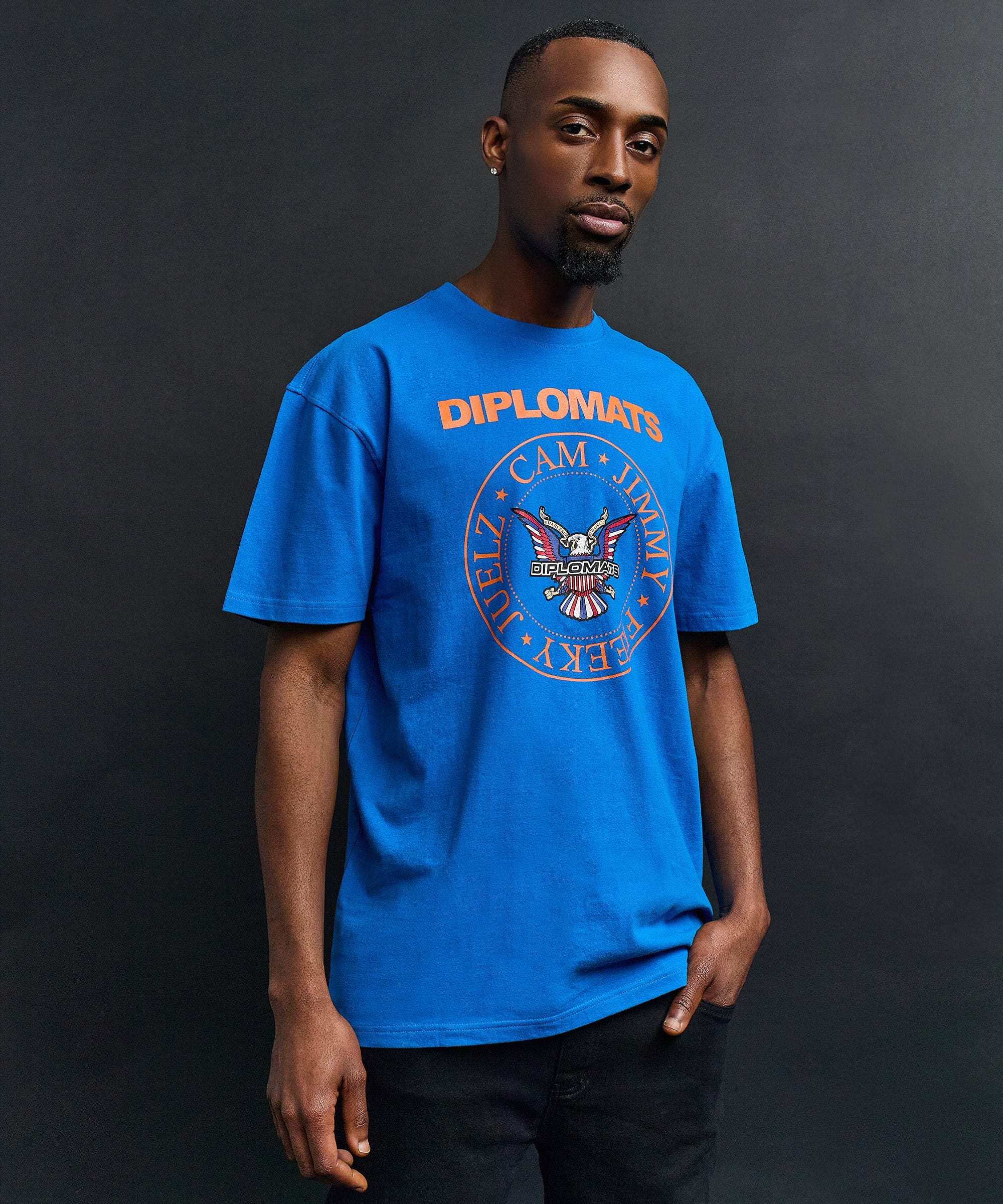 Downtown Short Sleeve Tee - Blue