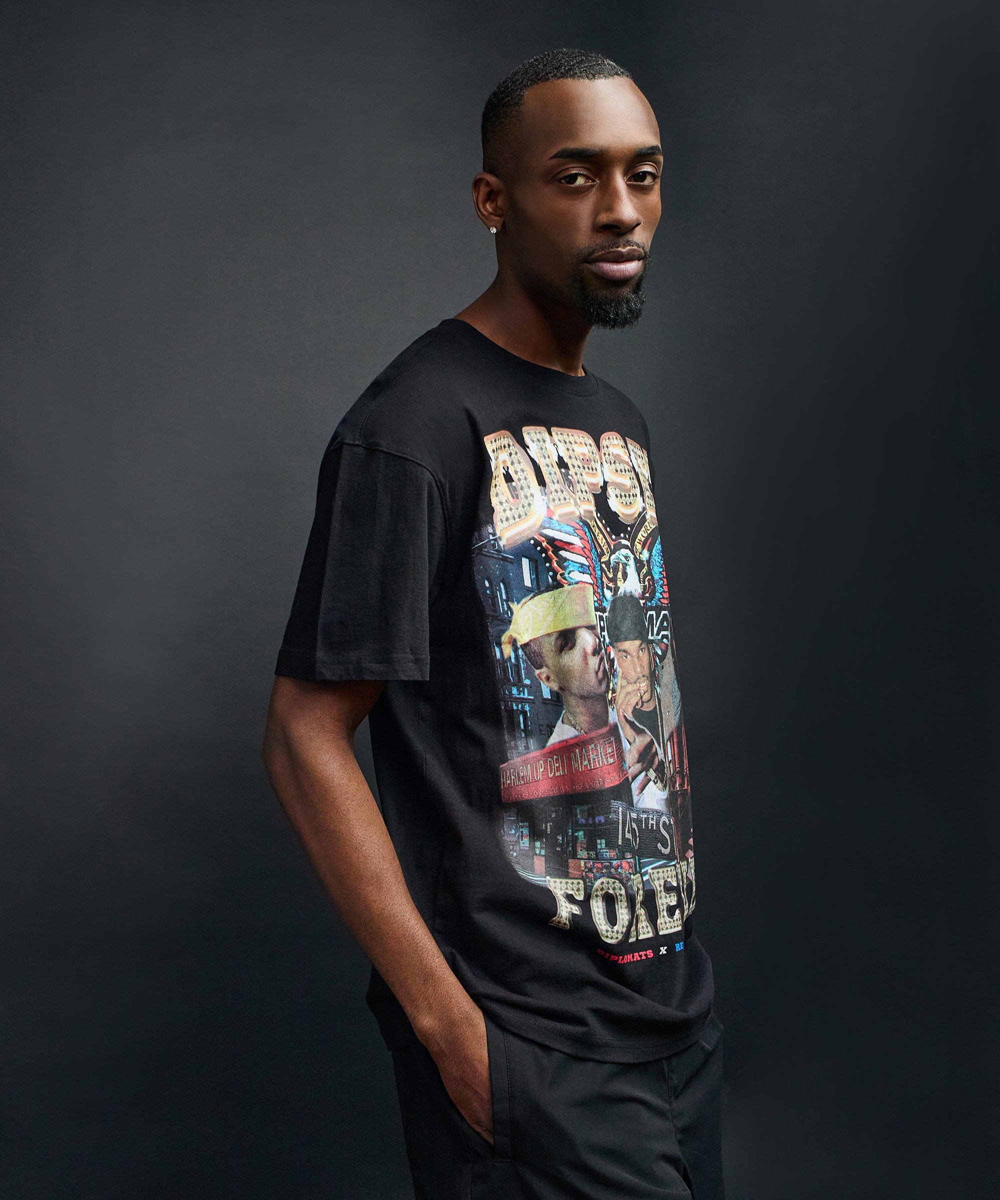 Forever Short Sleeve Tee - Black