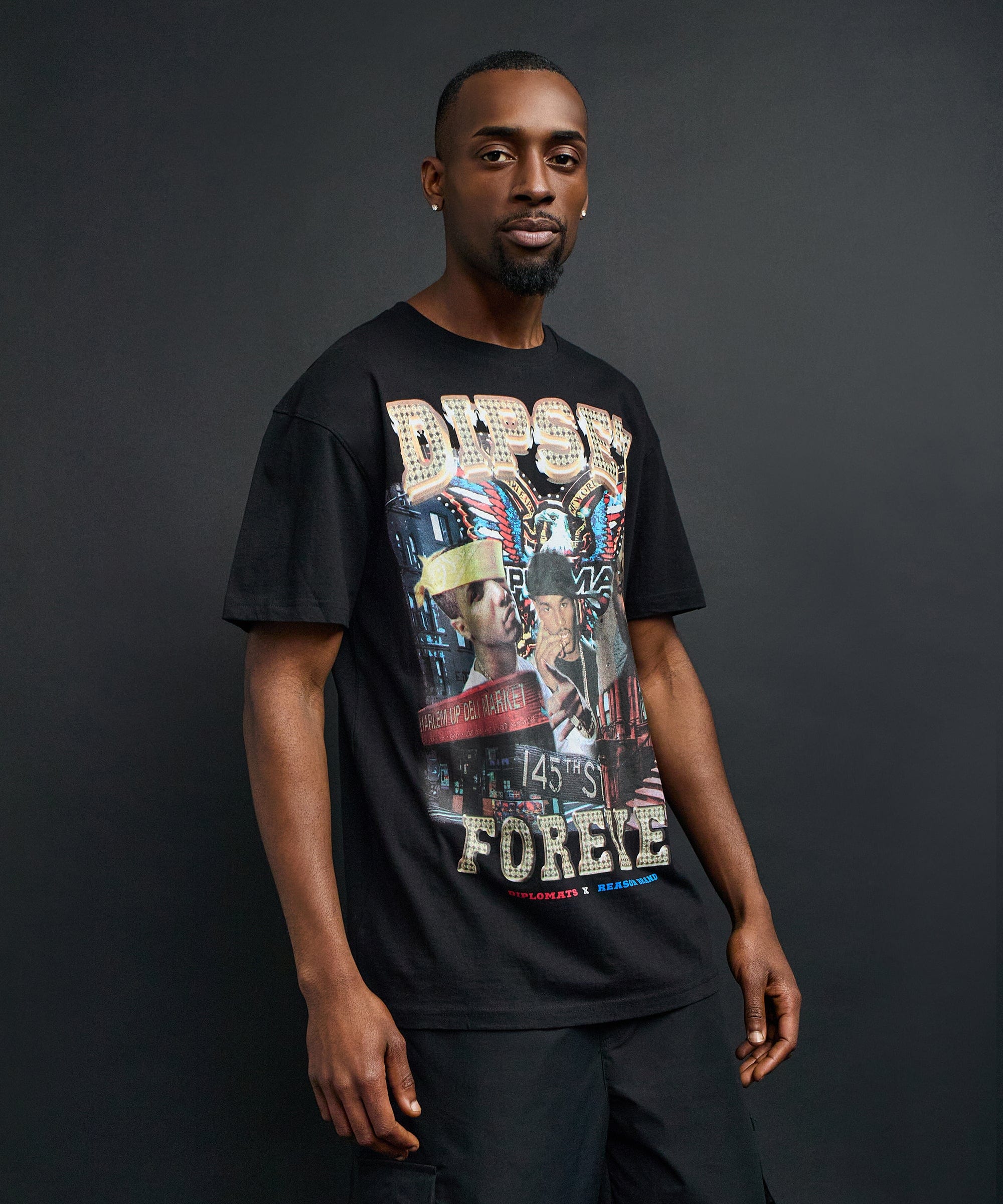 Forever Short Sleeve Tee - Black