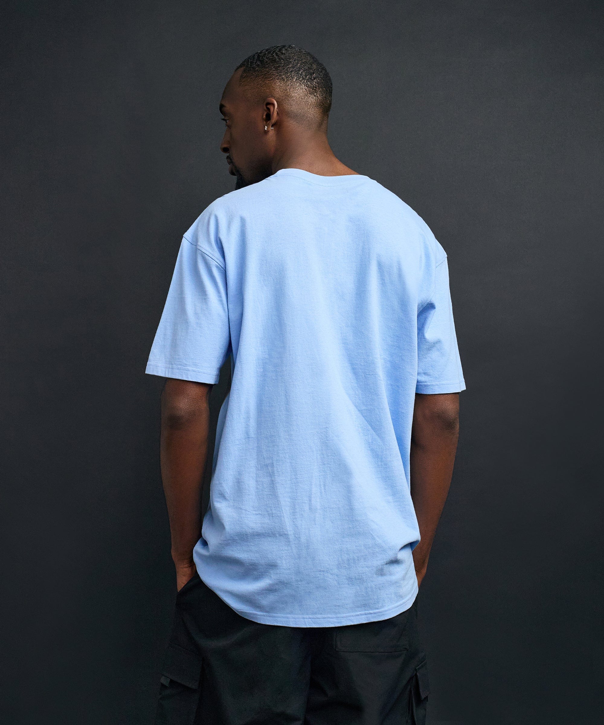 Forever Short Sleeve Tee - Light Blue