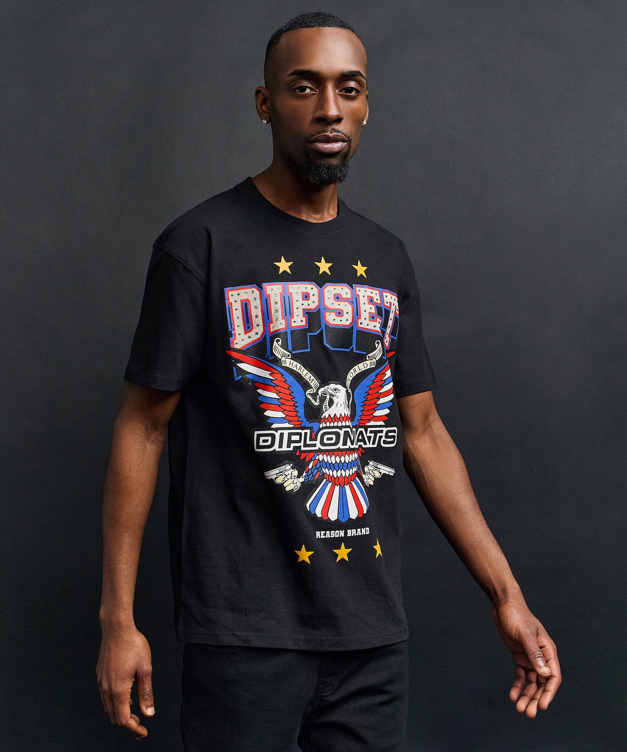 Eagle Members Short Sleeve Tee - Black