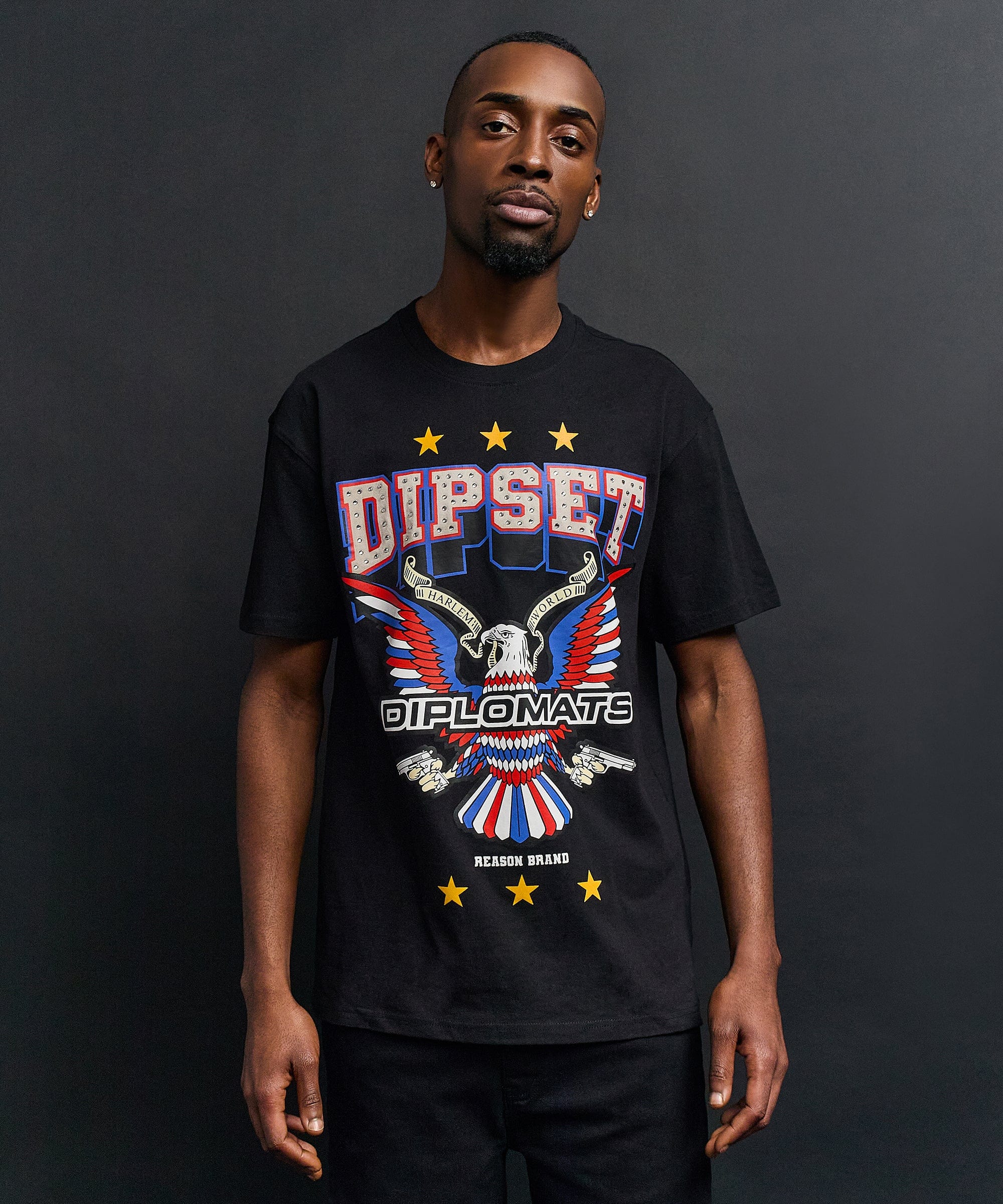 Eagle Members Short Sleeve Tee - Black