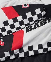 Women Plus Size Baby Girl Racing Jacket