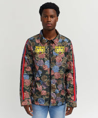 Fearless Tape Trip Nylon Allover Print Jacket