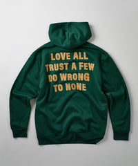 Kids Mini Love All Hoodie - Green