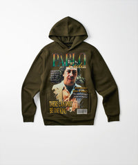 Pablo Cover Hoodie - Olive Green