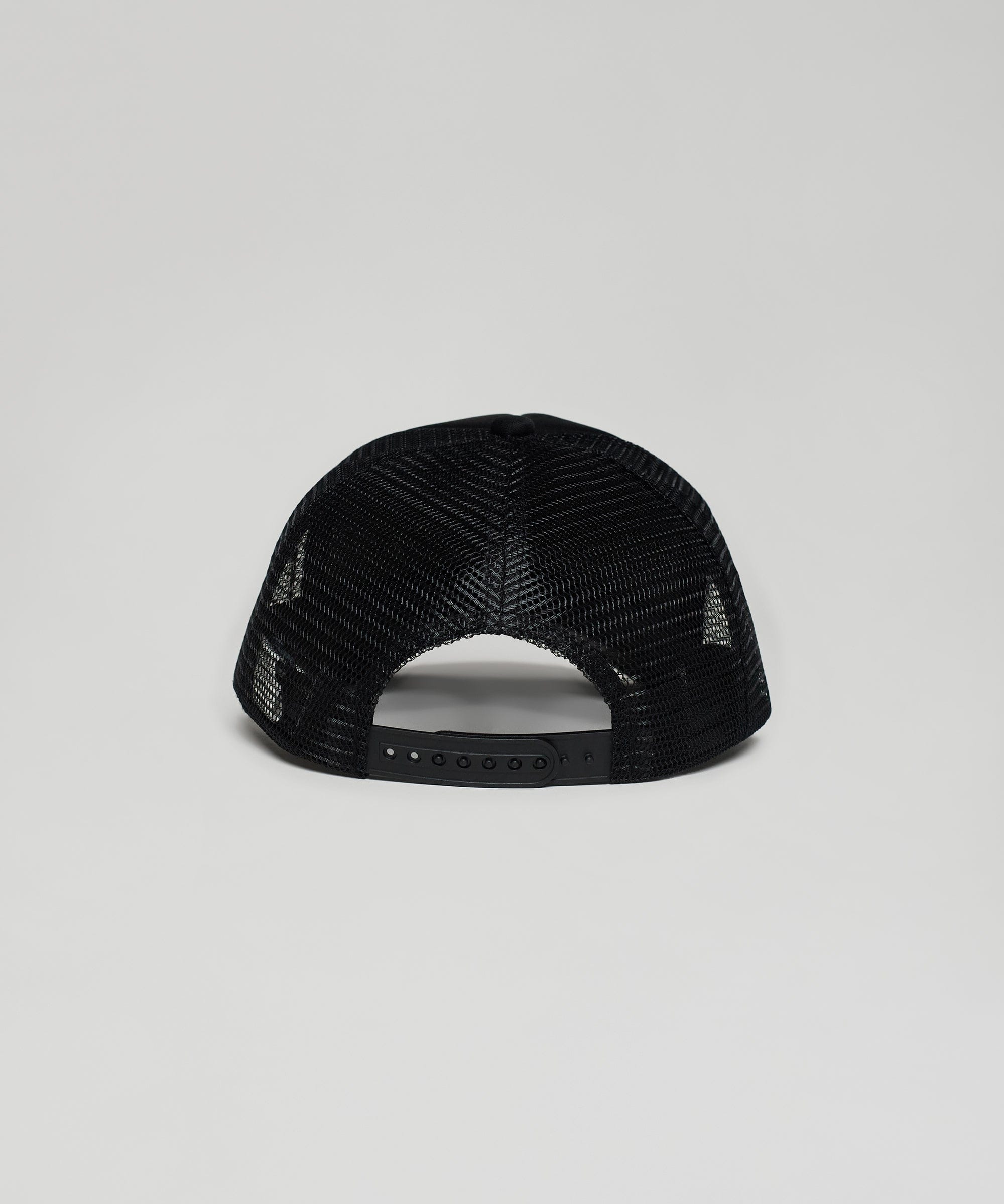 Given Print Trucker Hat - Black