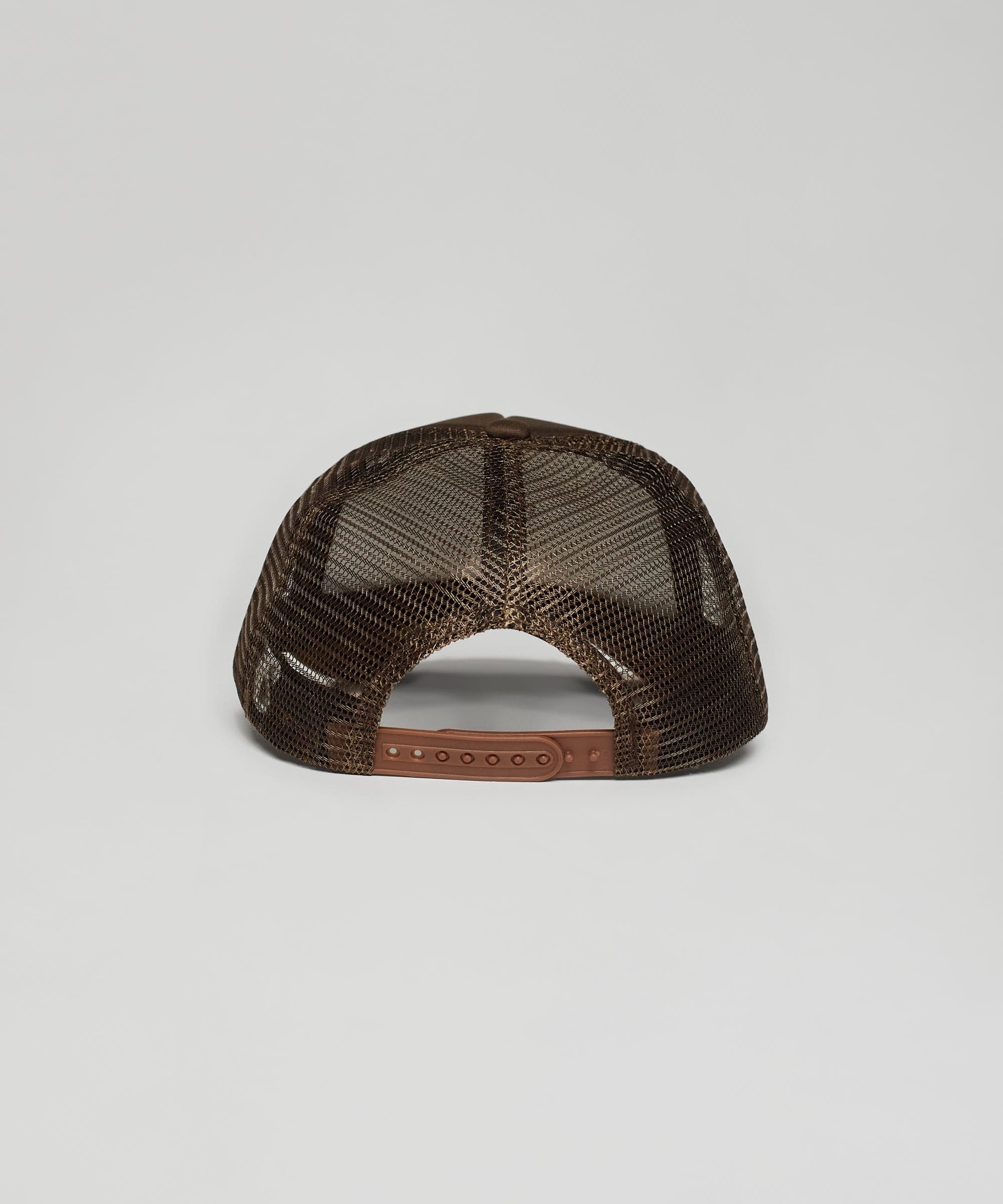 Given Print Trucker Hat - Brown