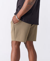 Textured Short - Brown