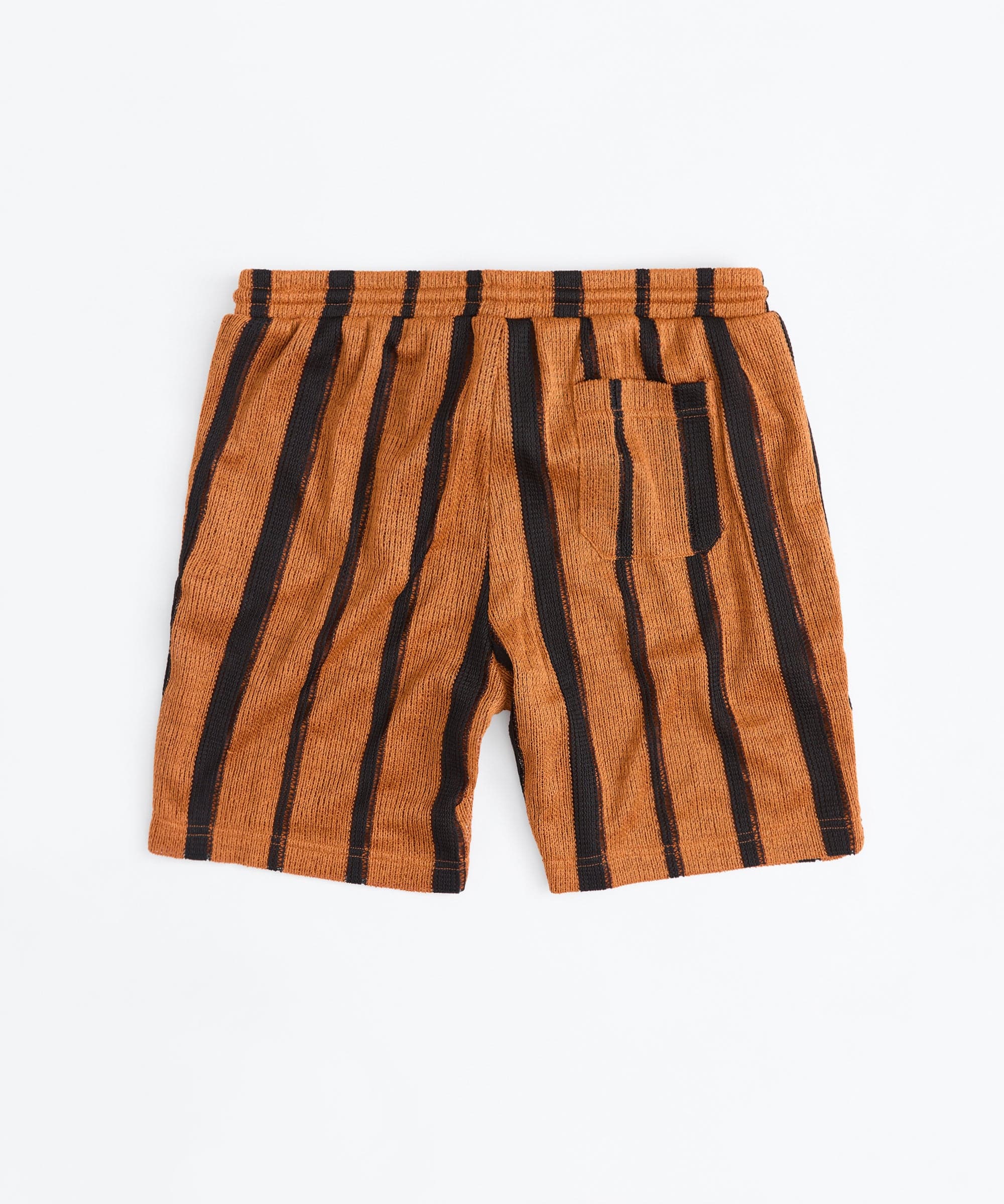Textured Knit Short - Brown