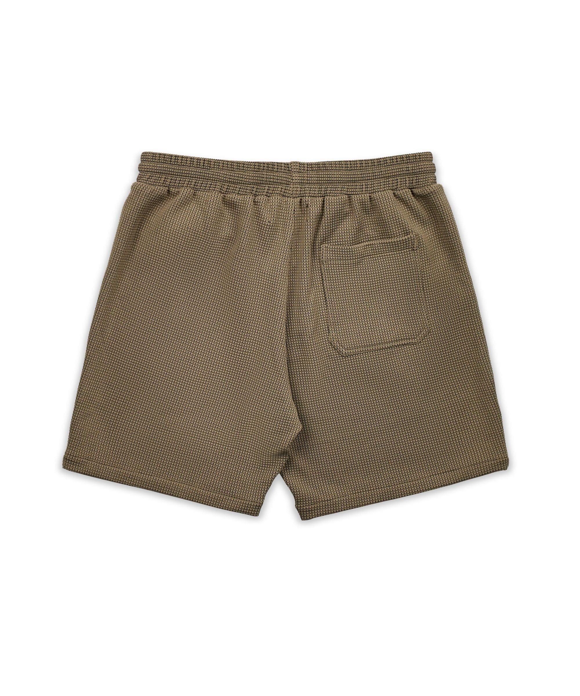 Textured Short - Brown