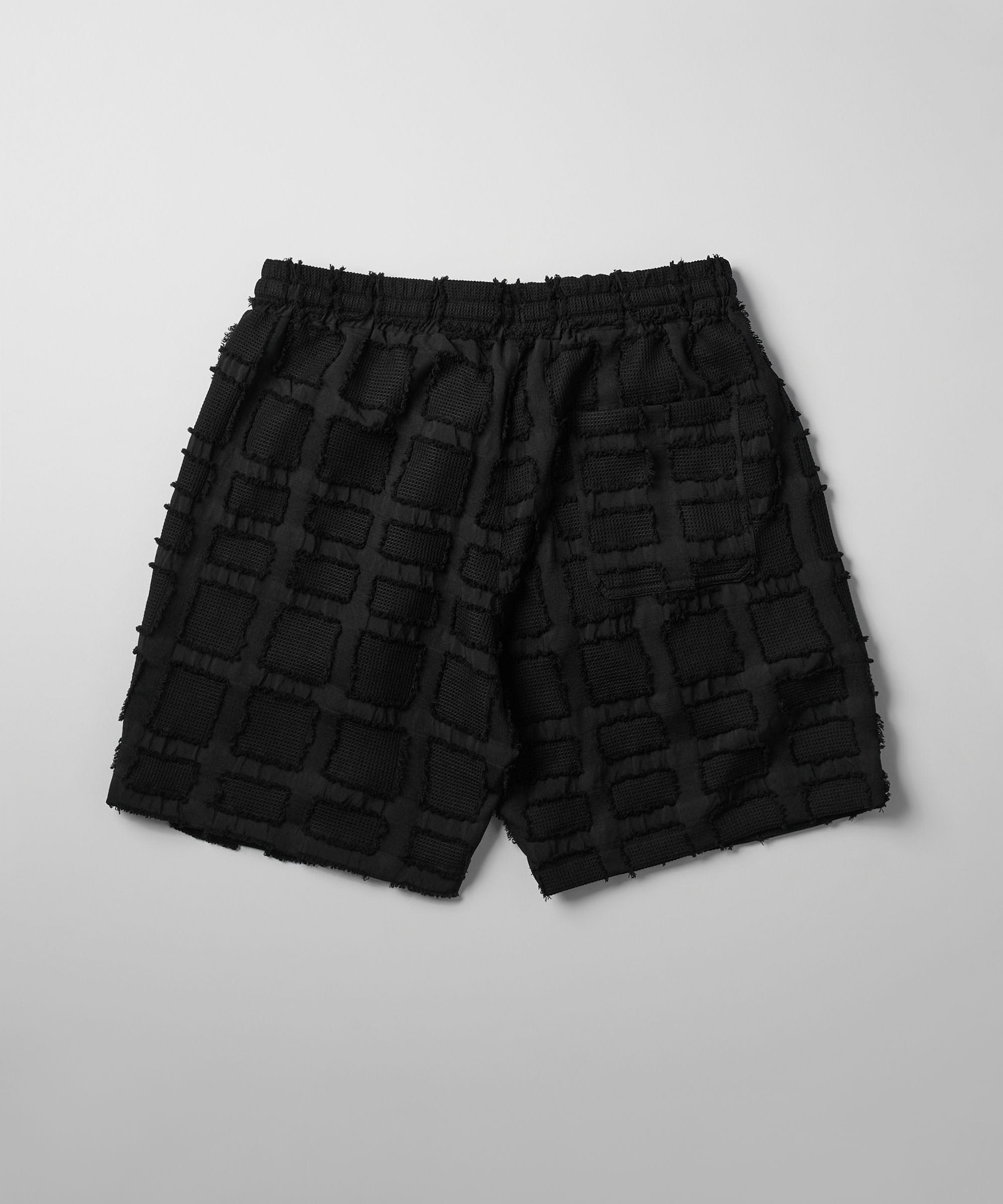 Kids Textured Short - Black